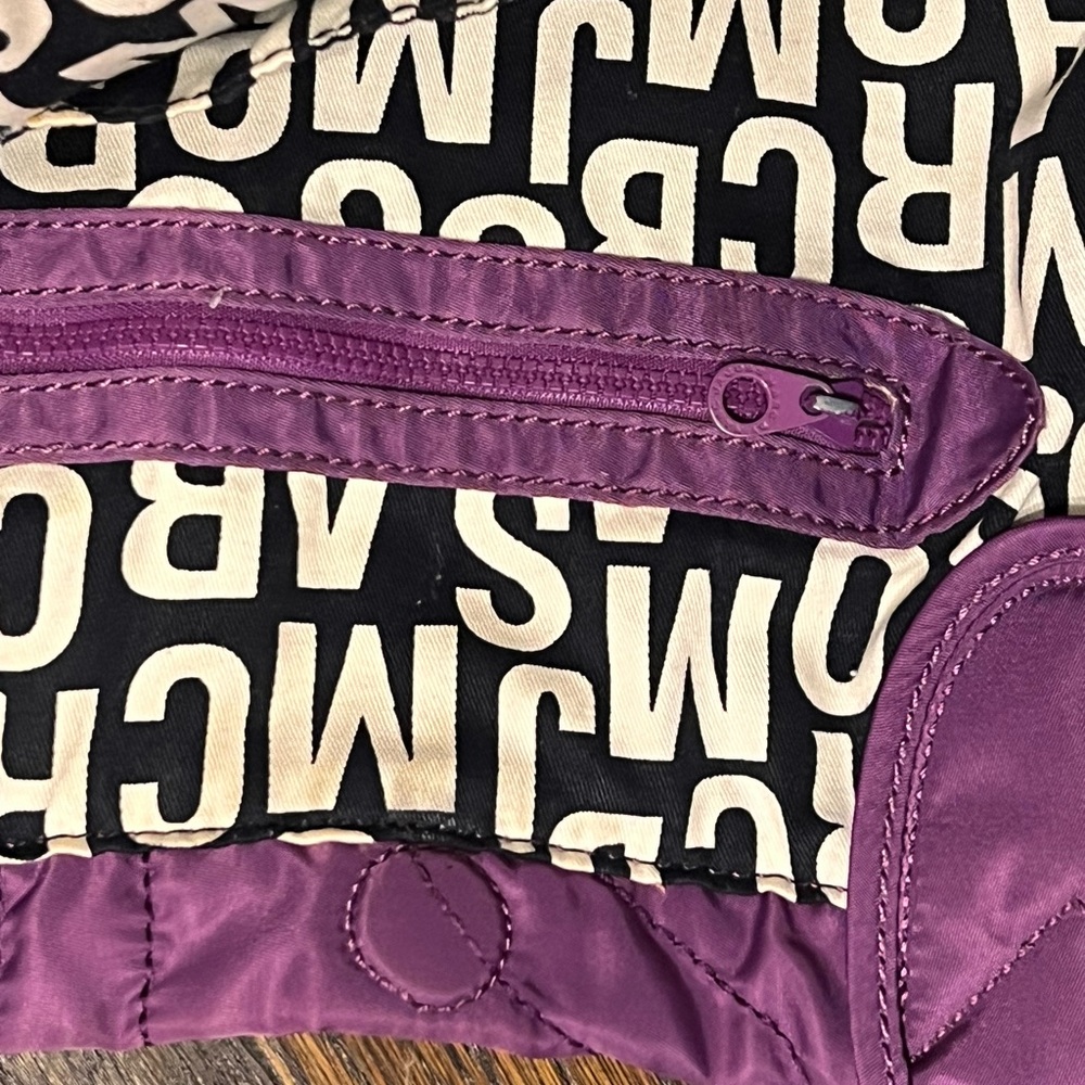 Marc Jacob’s Purple Quilted Large Tote - Picture 4 of 5
